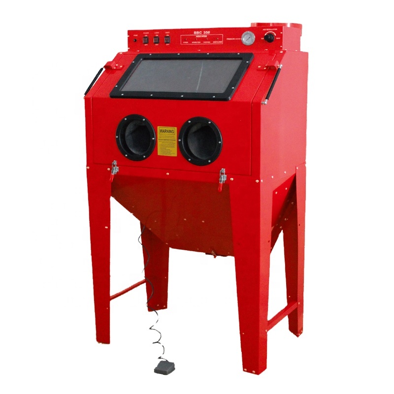 Sandblaster Cabinet - Kabina do piaskowania 350L z wbudowanym
