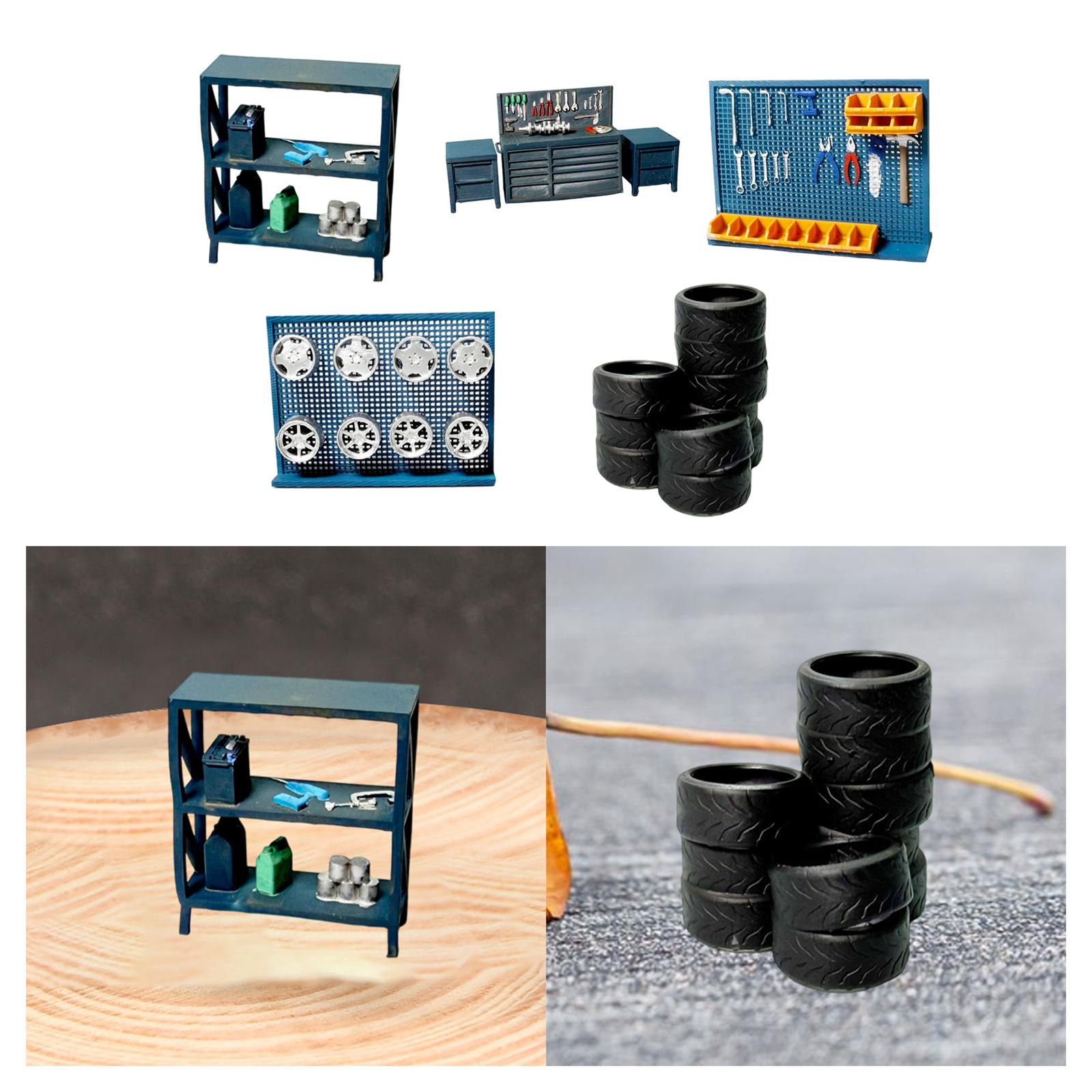 Miniaturowe akcesoria do diora – Auto Repair Shop Layout recenzja i cena