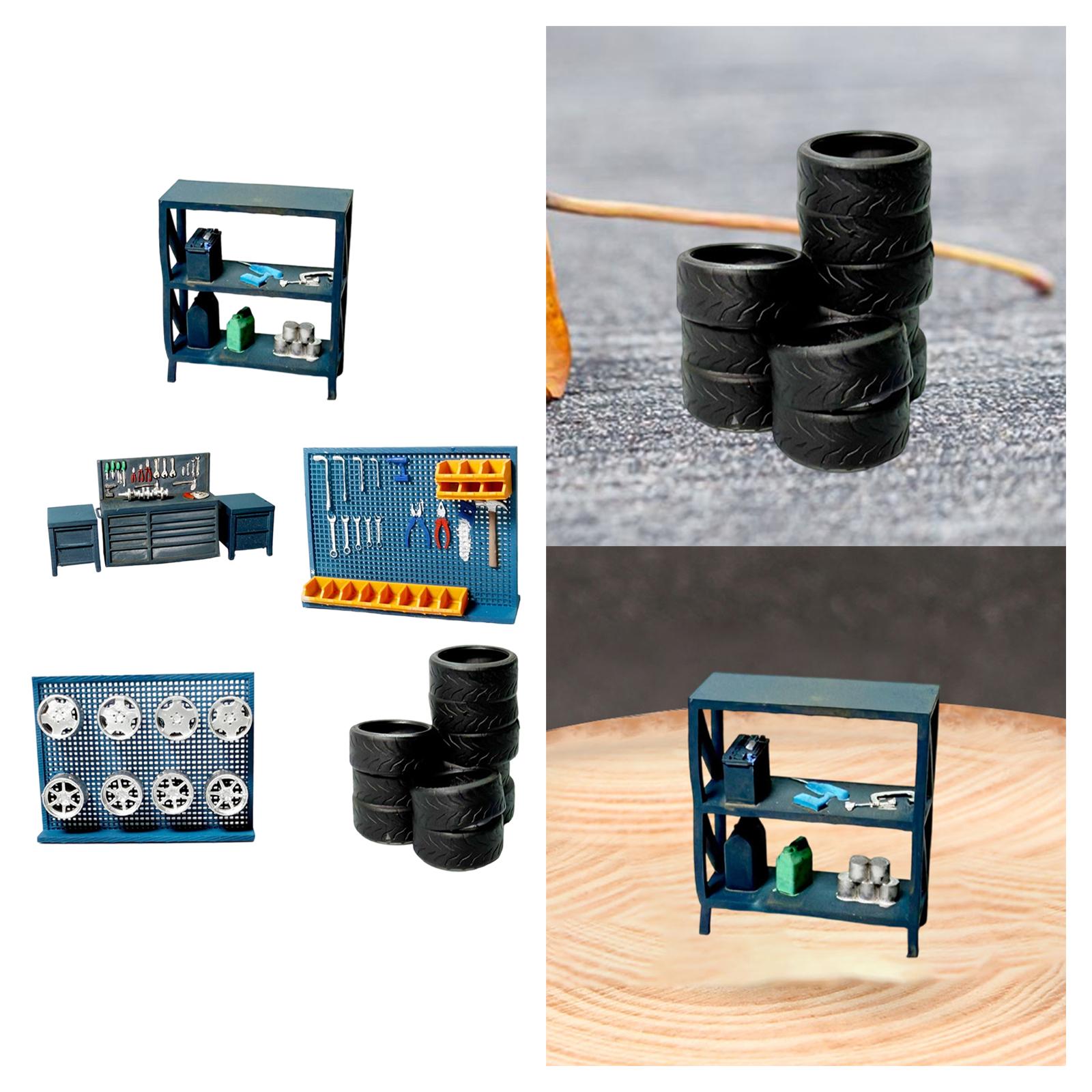 Miniaturowe akcesoria do diora – Auto Repair Shop Layout recenzja i cena