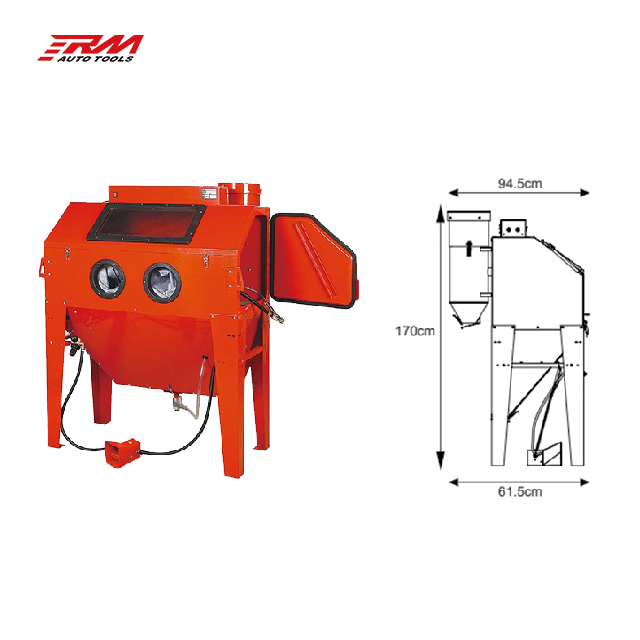 Elektryczna piaskarka do czysz – Sandblaster Cabinet recenzja i cena