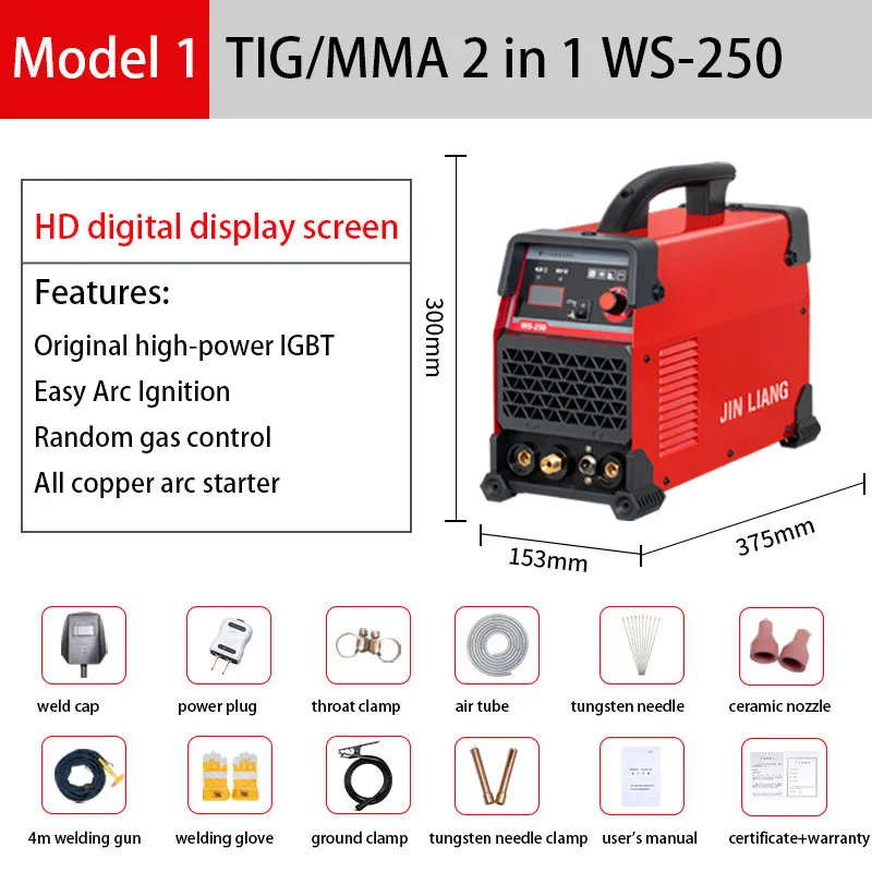 Wielofunkcyjna spawarka TIG/MM – Tig Welder Machine recenzja i cena