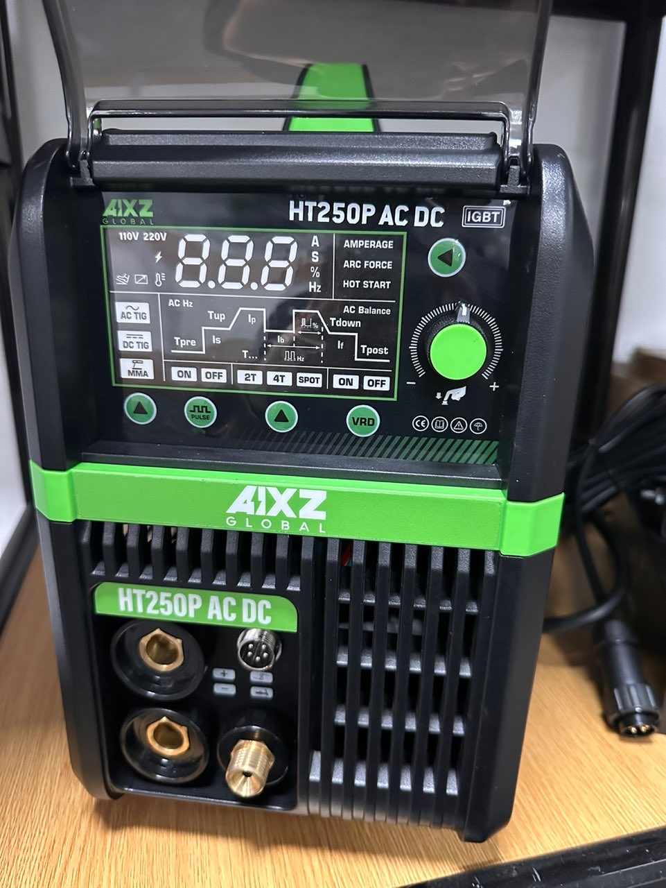 Spawarka TIG250ACDC PULSE LCD  – Tig Welder Machine recenzja i cena