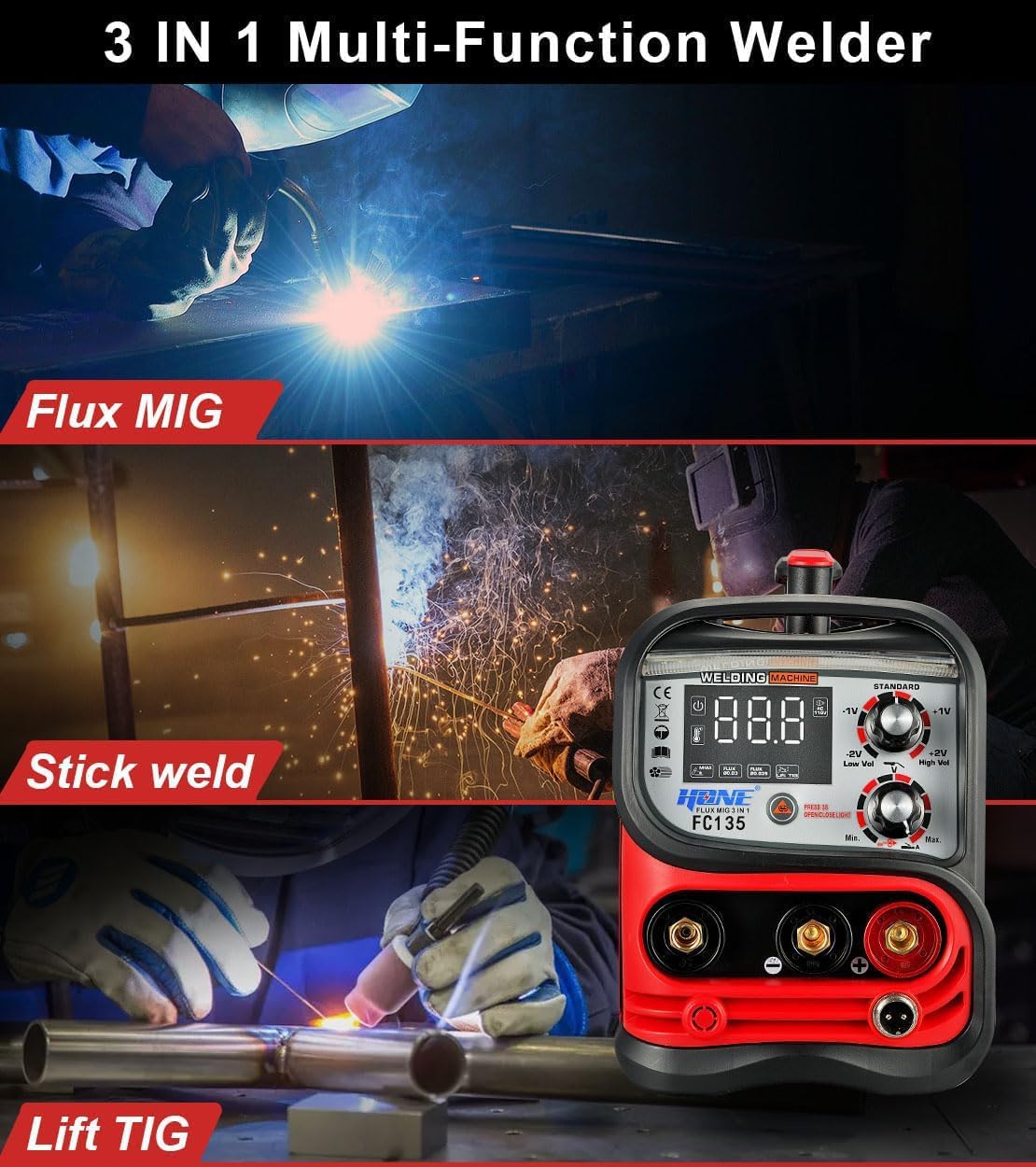 Spawarka MIG/elektroda/TIG Lif – Tig Welder Machine recenzja i cena