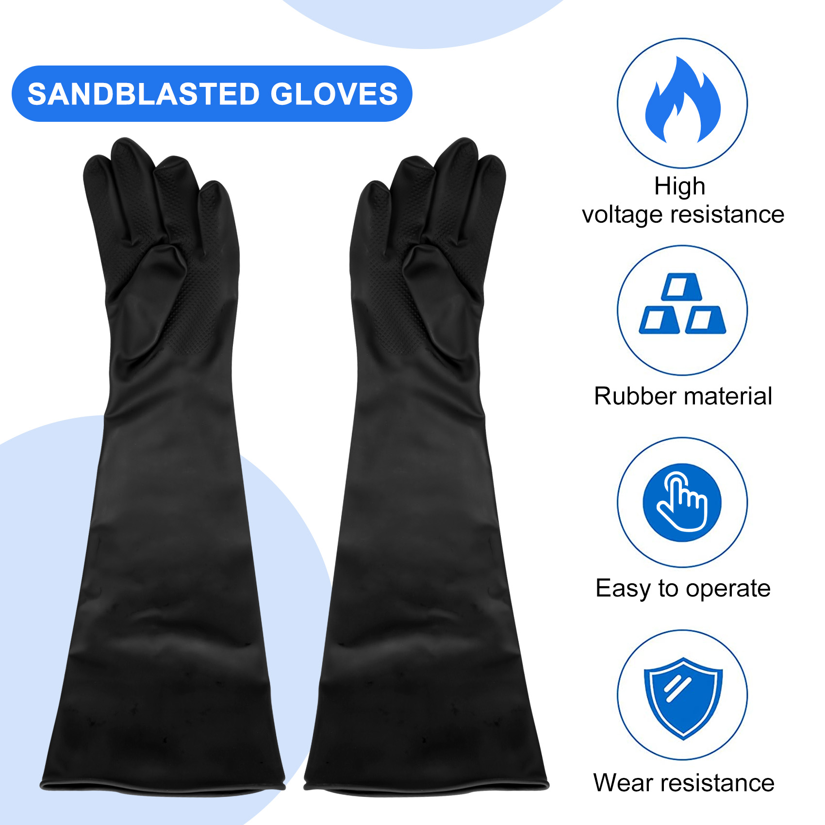 Rękawice piaskarskie A68P do p – Sandblaster Cabinet recenzja i cena
